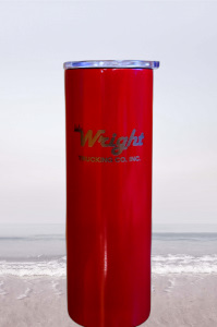 Red 20oz Skinny Tumbler