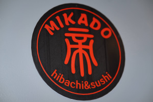 3D Printed Restaurant Logo