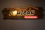 Ichiban backlit wooden sign