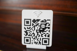 Guest WIFI QR Code Sign